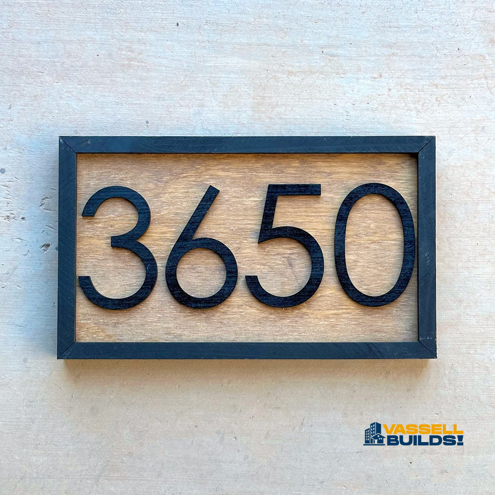 Plaque House Number